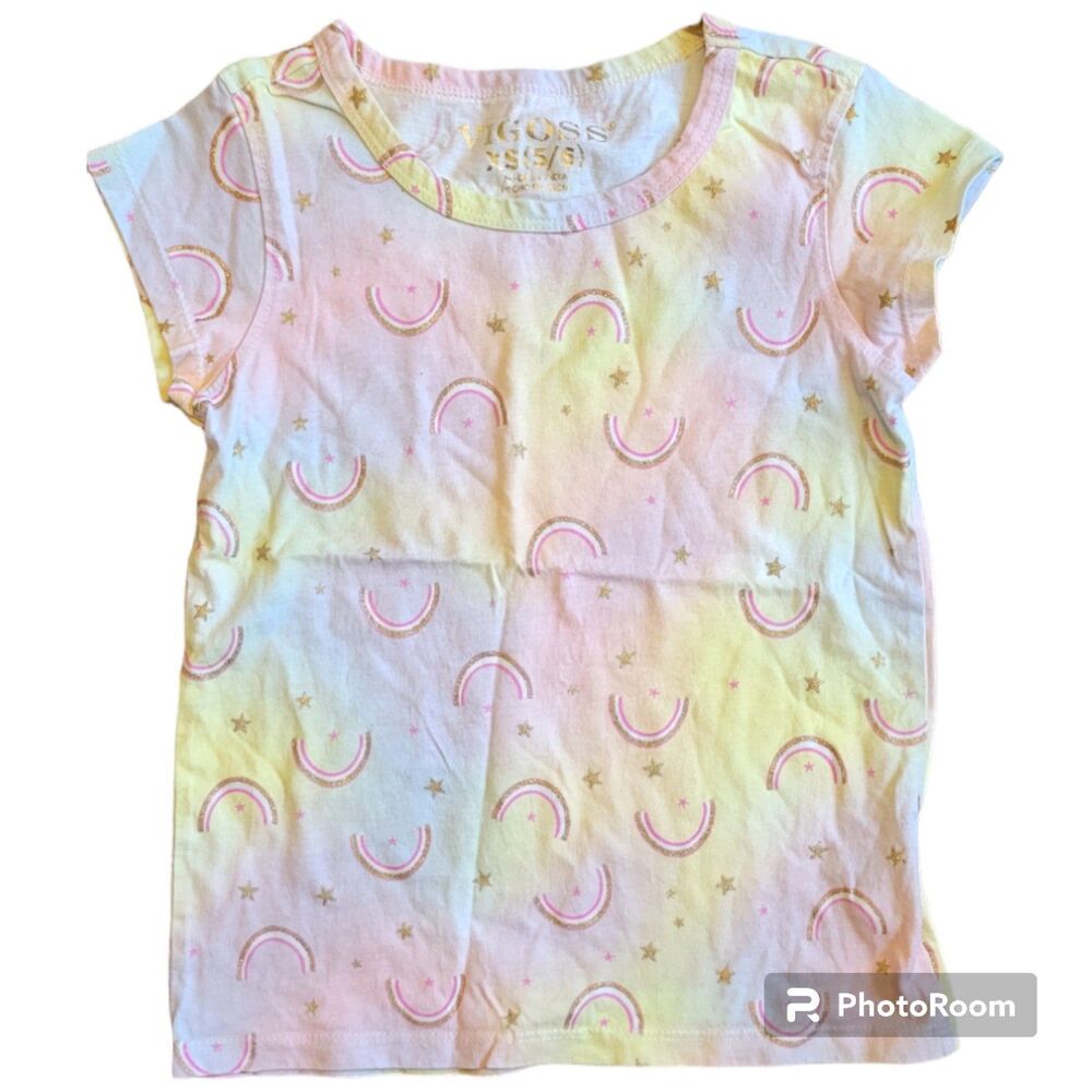 Vigoss rainbow and stars top